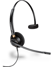 Plantronics HW510 EncorePro OTH Wideband Monaural NC (89433-11)