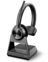 Poly Savi 7310 Office Wireless UC Mono DECT Headset with Charge Base for PC & Desk Phone (8D3G3AA)
