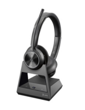 Poly Savi 7320 Office Wireless Microsoft Teams Stereo DECT Headset for PC & Desk Phone (8D3J6AA)