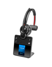 Poly Savi 8410 Office Microsoft Teams Mono DECT Headset USB-A for PC, Desk Phone & Mobile (8L5A9AA)