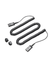 Poly 10 Foot Coiled QD to QD Extension Cable (920P2AA)