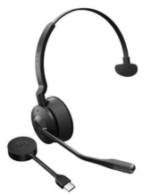 Jabra Engage 55 SE UC Mono DECT Headset USB-C with Link 400C Dongle (9653-430-111)