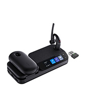 Yealink Mono Bluetooth Headset with Charging Case and Workstation (BH71-WS-PRO)