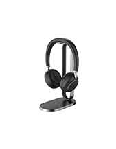 Yealink BH76 UC Bluetooth Wireless Stereo Headset USB-C with Charging Stand (BH76-CHARGE-UC-BLACK-USB-C)