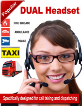 Dual Boom Transmit Headset (92715-01) Dual Boom Transmit Headset (92715-01)