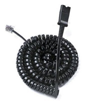 Plantronics U10P-S Connect Cable Coil Cord to QD Modular Plug U10P-S for Cisco 7911 7912 (38099-01)