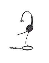Yealink UH37 Mono Microsoft Teams Corded USB-C/A Headset (UH37-MONO-TEAMS-USB-C-A)