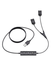 Yealink USB/QD Trainer Cable for YHS Series Headsets (USB/QD-TC-1PS)