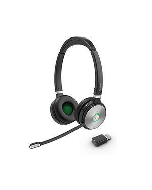 Yealink Portable UC DECT Stereo Wireless Headset (WH62-DUAL-PORTABLE-UC)