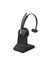 Yealink WH64 UC Certified Mono DECT Wireless Headset (WH64-MONO-UC)