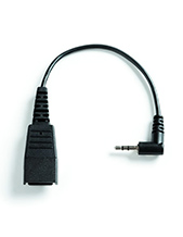 Jabra Cord - QD to 2.5mm 15cm Straight (8800-00-46) Jabra Cord - QD to 2.5mm 15cm Straight (8800-00-46)