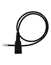 Jabra Cord - QD to RJ9 0.5m Straight (8800-00-01) Jabra Cord - QD to RJ9 0.5m Straight (8800-00-01)