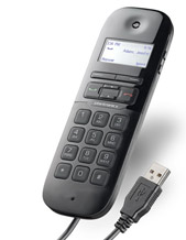 Plantronics P240 Calisto 240 USB Handset for softphones (Skype Cisco Avaya) (57240-001)