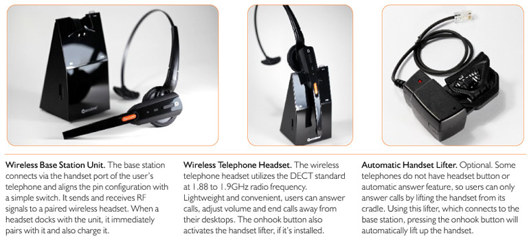 accutone WT99 wireless headsets